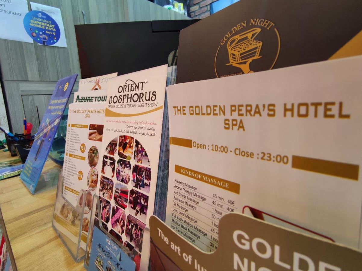 The Golden Pera'S Hotel & Spa Istanbul Exterior photo
